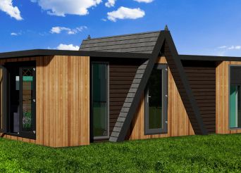 A distinctive holiday lodge brimming with versatility. 